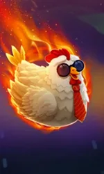 Flaming Chicken Highway Hazard
